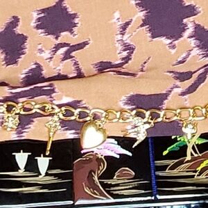 Stella &:Dot "Alice in Wonderland Charm Bracelet" RARE